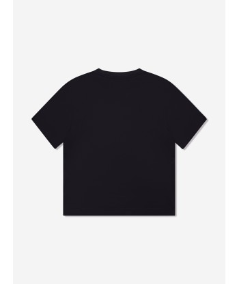 Emporio Armani Boys Logo T-Shirt In Navy En savoir plus