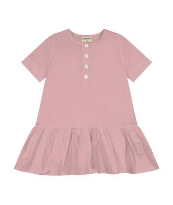 Tiered Shirt Short Sleeved Dress soldes