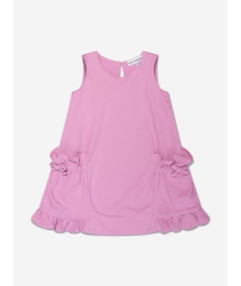 Emporio Armani Baby Girls Frilly Dress In Pink l'évolution des habitudes 