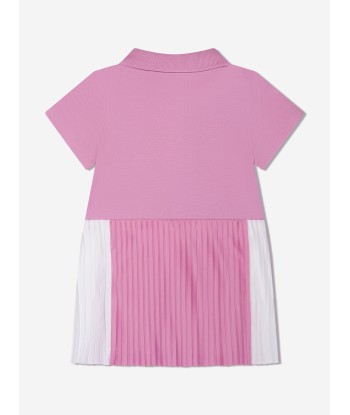 Emporio Armani Baby Girls Pleated Dress In Pink des créatures d'habitude