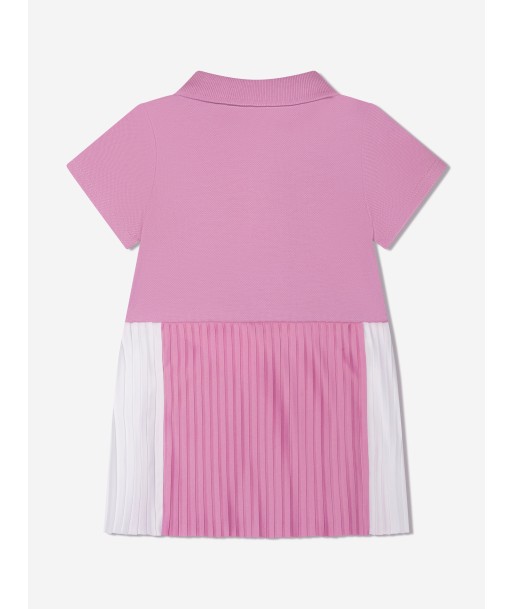 Emporio Armani Baby Girls Pleated Dress In Pink des créatures d'habitude