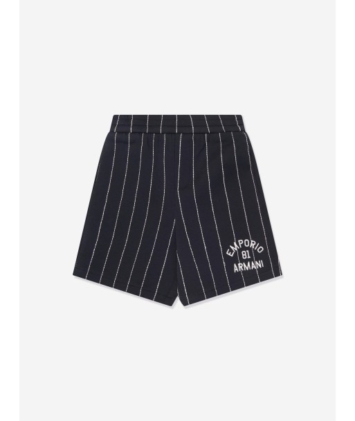 Emporio Armani Baby Boys Striped Shorts In Navy s'inspire de l'anatomie humaine