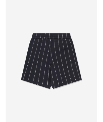 Emporio Armani Baby Boys Striped Shorts In Navy s'inspire de l'anatomie humaine