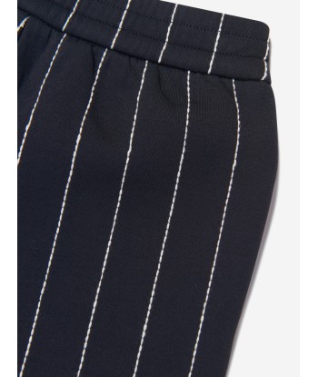 Emporio Armani Baby Boys Striped Shorts In Navy s'inspire de l'anatomie humaine