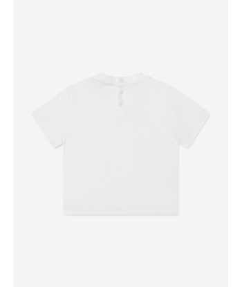 Emporio Armani Baby Boys Logo T-Shirt In White Le MVP de beaucoup