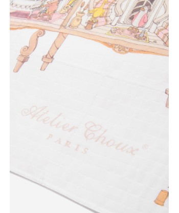 Atelier Choux Baby Girls Dollhouse Swaddle in Pink À commander