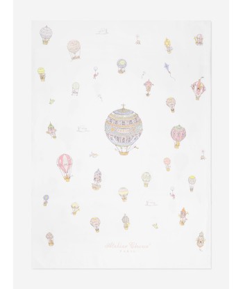 Atelier Choux Baby Hot Air Balloons Satin Duvet Cover in White s'inspire de l'anatomie humaine