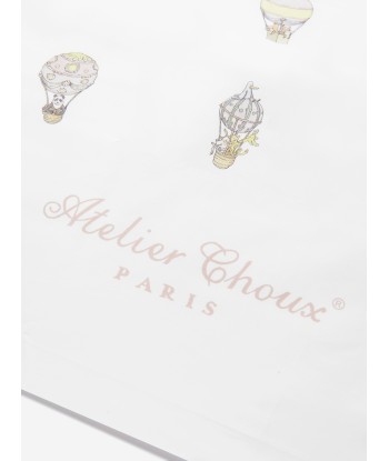 Atelier Choux Baby Hot Air Balloons Satin Duvet Cover in White s'inspire de l'anatomie humaine