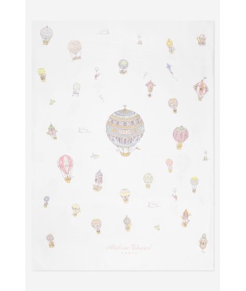 Atelier Choux Baby Hot Air Balloons Satin Duvet Cover in White s'inspire de l'anatomie humaine