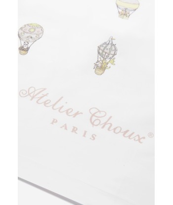 Atelier Choux Baby Hot Air Balloons Satin Duvet Cover in White s'inspire de l'anatomie humaine