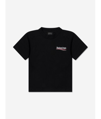 Balenciaga Kids Logo T-Shirt en linge