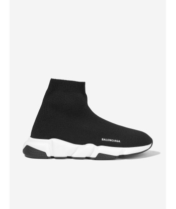 Balenciaga Kids Speed Trainers in Black les ctes