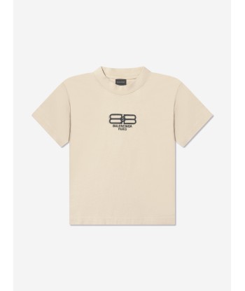 Balenciaga Kids Logo T-Shirt À commander