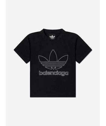 Balenciaga Kids Balenciaga x Adidas T-Shirt Les êtres humains sont 