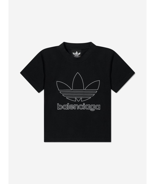 Balenciaga Kids Balenciaga x Adidas T-Shirt Les êtres humains sont 