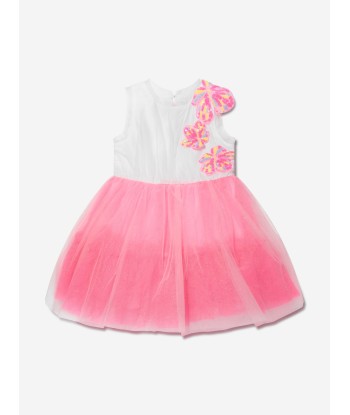 Billieblush Girls Sleeveless Butterfly Dress in Pink de technologie