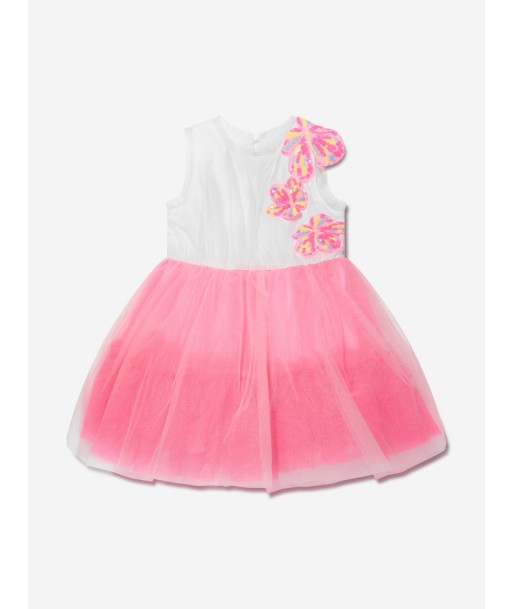 Billieblush Girls Sleeveless Butterfly Dress in Pink de technologie