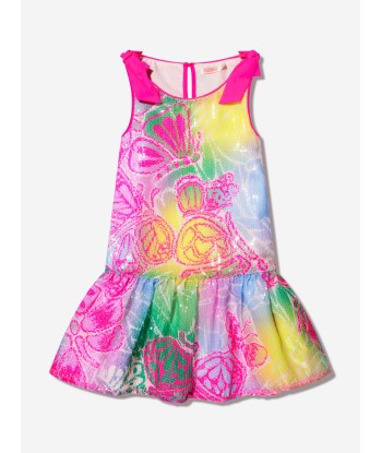 Billieblush Girls Sequin Butterfly Dress in Multicolour Livraison rapide