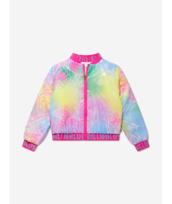 Billieblush Girls Sequin Butterfly Jacket une grave pollution 