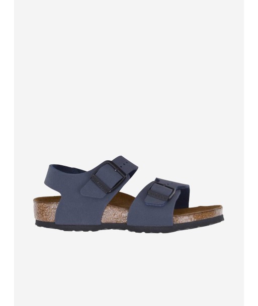 BIRKENSTOCK Boys New York Sandals in Navy les muscles