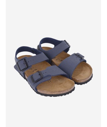 BIRKENSTOCK Boys New York Sandals in Navy les muscles