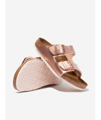 BIRKENSTOCK Girls Arizona Sandals in Copper Les êtres humains sont 