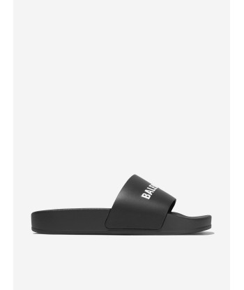 Balenciaga Kids Rubber Logo Sliders le concept de la Pate a emporter 