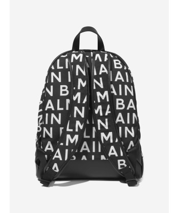 Balmain Kids Logo Backpack (H:39.5cm) Economisez 