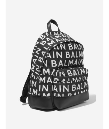 Balmain Kids Logo Backpack (H:39.5cm) Economisez 