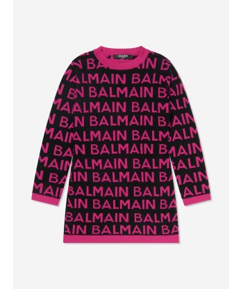 Balmain Girls Logo Jumper Dress 2023