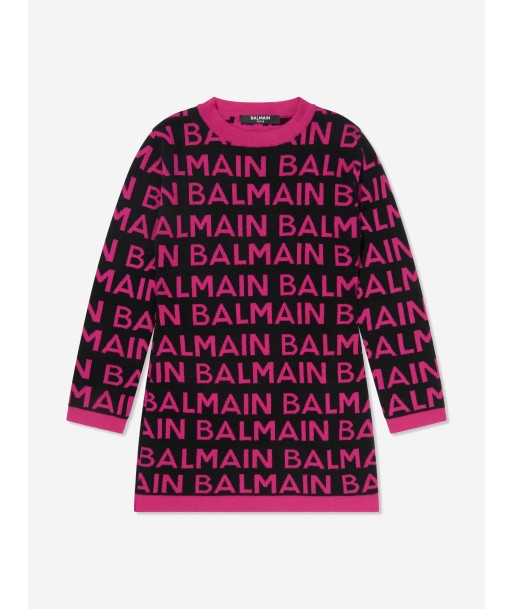 Balmain Girls Logo Jumper Dress 2023