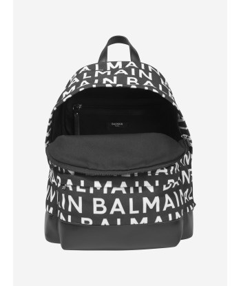 Balmain Kids Logo Backpack (H:39.5cm) Economisez 