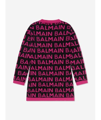 Balmain Girls Logo Jumper Dress 2023