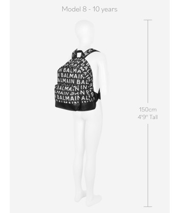 Balmain Kids Logo Backpack (H:39.5cm) Economisez 