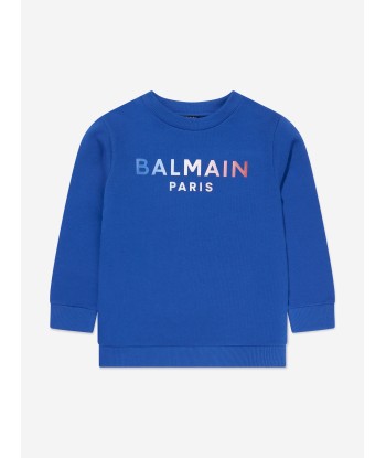 Balmain Boys Logo Print Sweatshirt En savoir plus