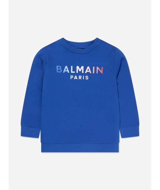 Balmain Boys Logo Print Sweatshirt En savoir plus