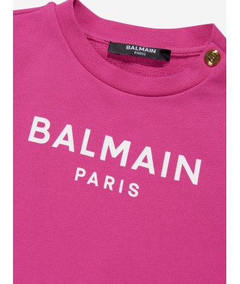 Balmain Baby Girls Logo Sweatshirt Livraison rapide