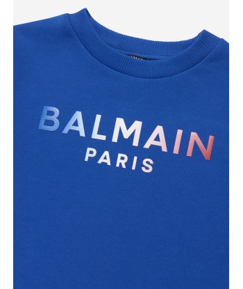 Balmain Boys Logo Print Sweatshirt En savoir plus