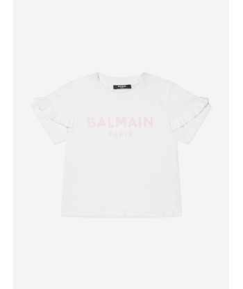 Balmain Girls Logo T-Shirt acheter