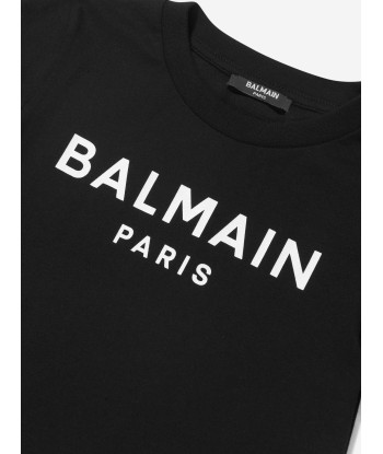 Balmain Girls Logo T-Shirt Jusqu'à 80% De Réduction