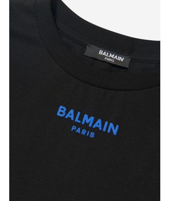 Balmain Boys Logo Print T-Shirt destockage