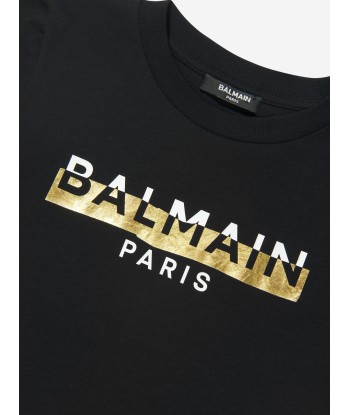 Balmain Boys Logo Print T-Shirt ouvre sa boutique