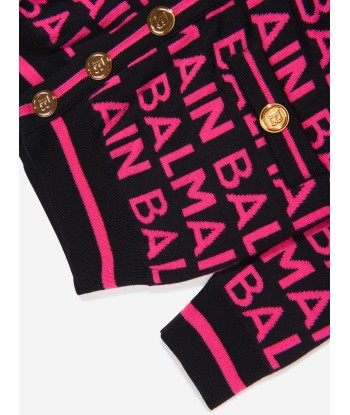 Balmain Girls Knitted Logo Cardigan france