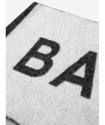 Balmain Kids Wool Knitted Logo Scarf l'évolution des habitudes 