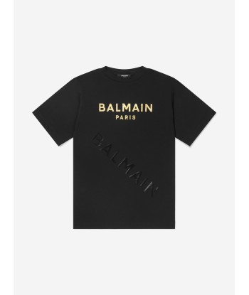 Balmain Girls Logo Print Dress vous aussi creer 