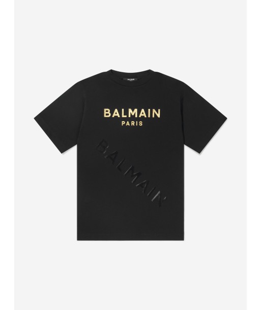 Balmain Girls Logo Print Dress vous aussi creer 