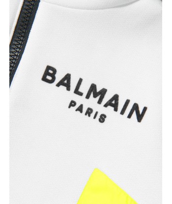 Balmain Boys Colourblock Zip Up Hoodie Les magasins à Paris et en Île-de-France