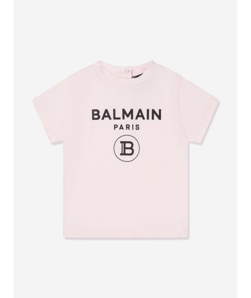 Balmain Baby Girls Logo T-Shirt est présent 