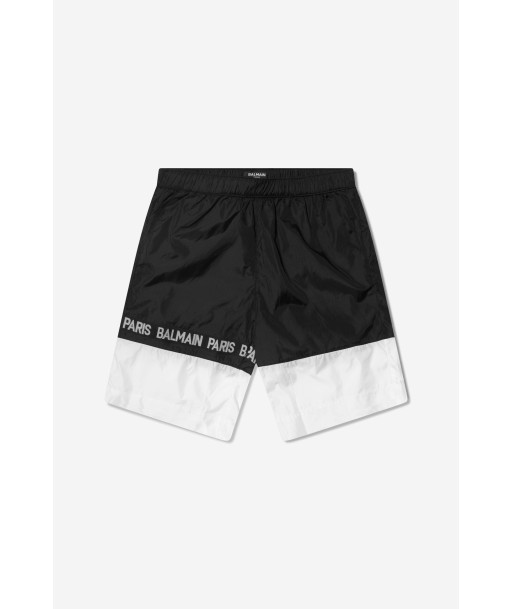 Balmain Boys Colourblock Logo Swim Shorts le concept de la Pate a emporter 