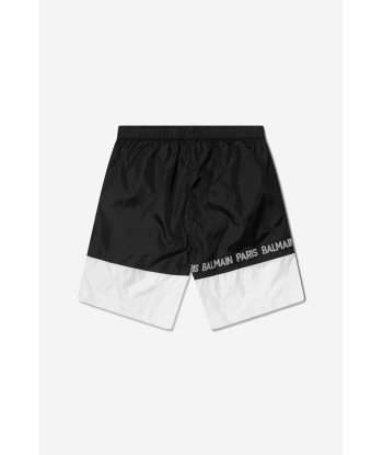 Balmain Boys Colourblock Logo Swim Shorts le concept de la Pate a emporter 